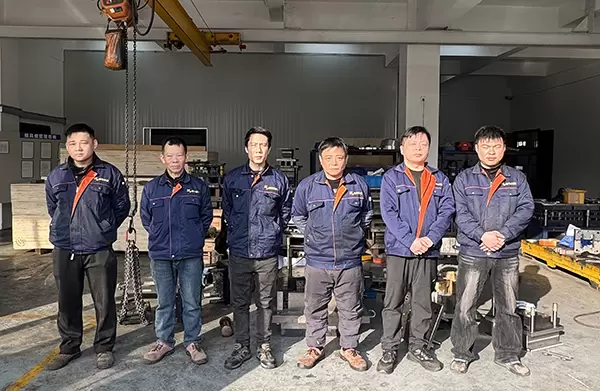 Assemblaggio dello stampo