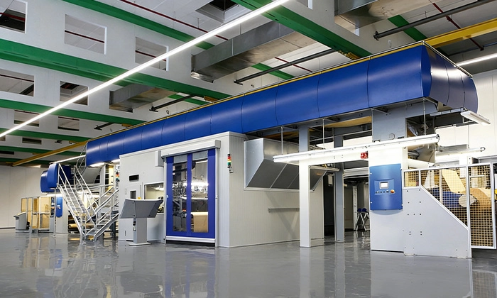 Scatola di soffiaggio