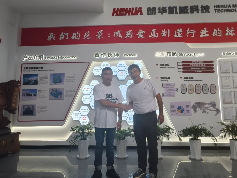 Il CEO del gruppo TORRENT visita Hehua Machinery per discutere nuove opportunit&agrave; di cooperazione